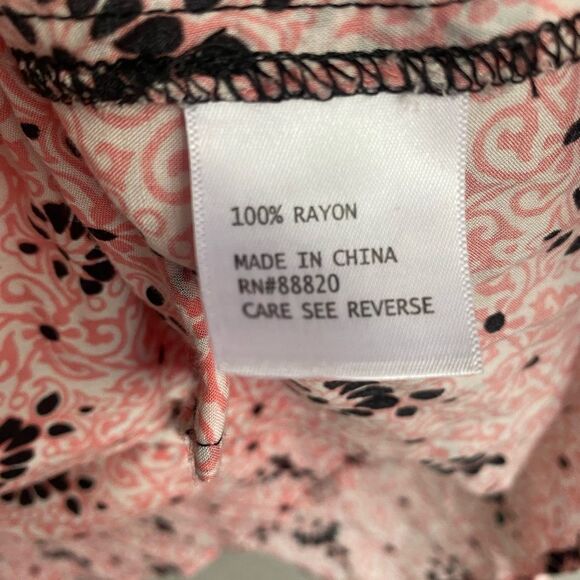 Lucy & Laurel Boho Print Sleeveless Top – 1X - Picture 7 of 8